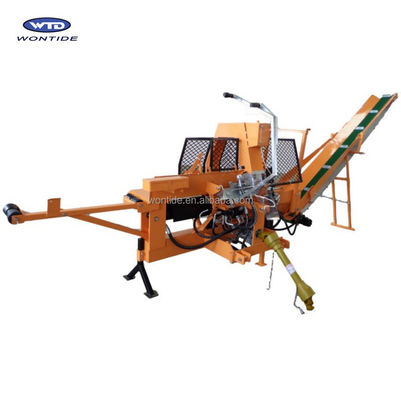 qualidade  Home Use 15 Ton Classic PTO Wood Processor Firewood PTO fábrica